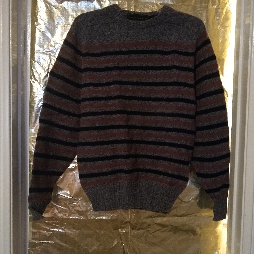 Stockbridge Ltd men's wool vintage sweater